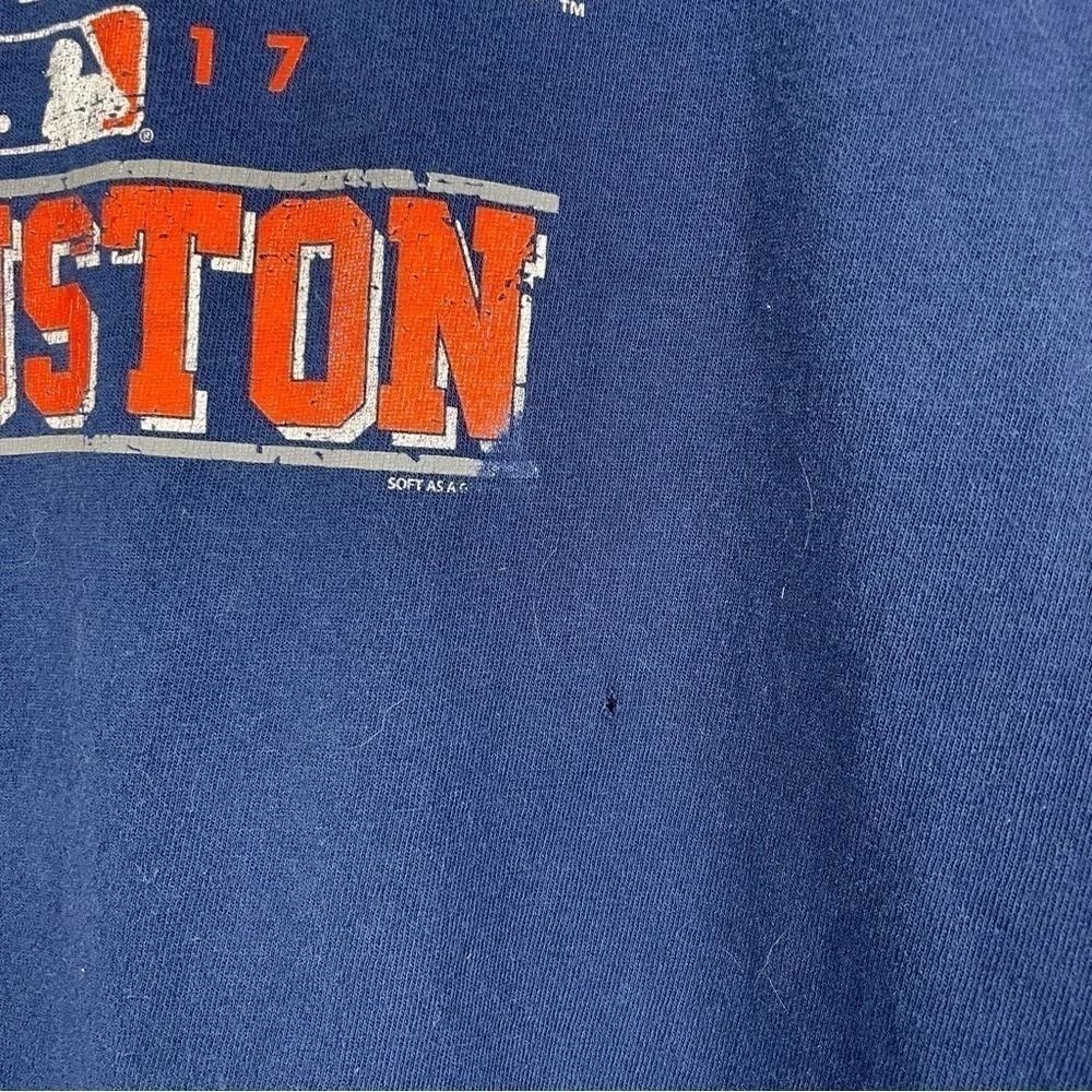 Houston Astros 2017 World Series Champions Tee Shirt Youth Size Large
